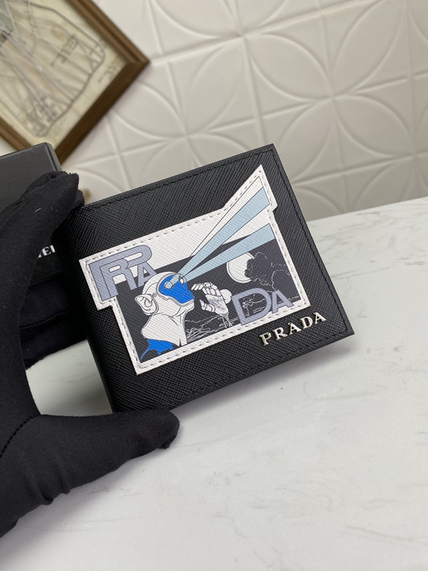 プラダ財布コピー細部ディテール